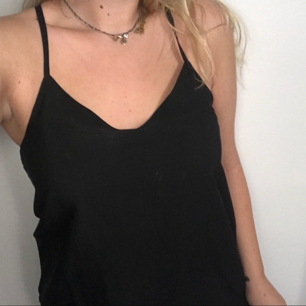 Boohoo black cami